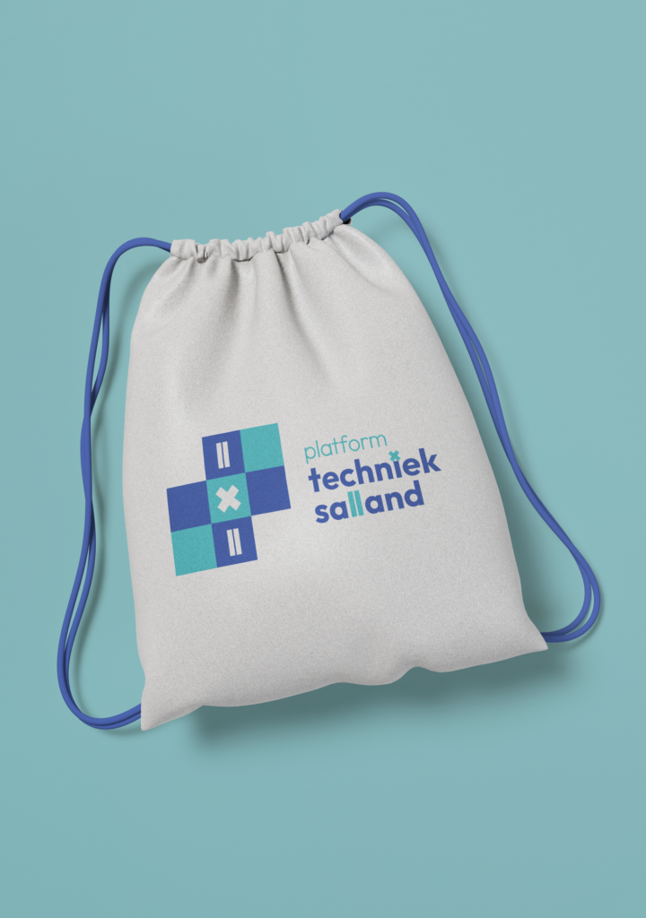 Platform Techniek Salland heeft een logo en huisstijl laten ontwerpen door Studio Voetberg.